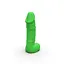 Свічка у вигляді члена Pure Bliss Mini Green 15 см - мініатюра 2