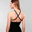 Портупея из экокожи Bijoux Indiscrets MAZE — Cross Chest Harness Black - миниатюра 4