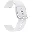 Ремешок DK CDK для Canyon Lollypop "L" 20mm Silicone Sport Band Classic (09651) (white) - миниатюра 1