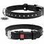 Ошейник для собак Waudog Glamour кожаный с QR паспортом, с клеевыми стразами, XS, Ш 15 мм, Дл 27-36 см (4823089306896) - миниатюра 1