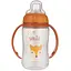Кружка тренувальна Canpol babies Cute Animal з силіконовим носиком 320 мл помаранчева (56/512_ora) - мініатюра 1