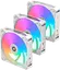 Вентилятор Alseye i12W-K3 ARGB White 3-pack (AS.04.09.0003) - миниатюра 1