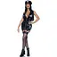 Вініловий костюм поліцейської Leg Avenue Vinyl Naughty Cop Black M - мініатюра 4