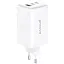 Мережевий зарядний пристрій Proove Pocket GaN Max, білий, 100 Вт, 2xType-C (65 Вт + 30 Вт, PD3.0) / 1xUSB (30 Вт, QC3.0) - мініатюра 1