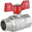 Кран шаровой Thermo Alliance Forte 3/4" ВН прямой, PN40, бабочка SF607W20 - миниатюра 1