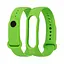Силиконовый ремешок для Xiaomi Mi Band 5/6 цвет 19 салатовый - миниатюра 1