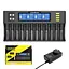 Зарядний пристрій для 12 акумуляторів LiitoKala Lii-S12 для Ni-Mh Li-ion LiFePo4 крон - мініатюра 4
