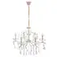 Люстра свеча Brille подвесная хрустальная для холла E14 40W WH (BCL-682S/6) - миниатюра 6