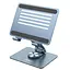Підставка для планшета HOCO PH52 Might metal rotating tablet desktop holder Metal Gray - мініатюра 1