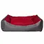 Лежак для собак Milord DONDURMA L 78x60x2 см (сірий/червоний) - мініатюра 1