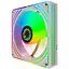 Комплект вентиляторов GameMax 3шт 3*120мм mm White frame ARGB RA300 WH (RA300 WH) - миниатюра 2