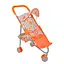 Дитяча колясочка для ляльок «Лисички» CS7912 прогулянкова, складна - мініатюра 1