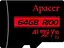Карта пам'яті Apacer MicroSDXC R100 64GB Class 10 UHS-I/U1 + SD adapter (AP64GMCSX10UB-R) (139259) - мініатюра 2