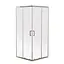 Душевая кабина без поддона Mixxus Premium Diverse SC02-90x90x195-TR хром прозрачное стекло 5 мм MI6861, Универсальная, прозрачная, хром - миниатюра 1
