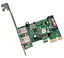 Плата расширения Frime PCI-E to USB3.0 (2 порта) NEC720202 (ECF-PCIEtoUSB004.LP) - миниатюра 1