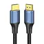 Кабель Vention Cotton Braided HDMI-A Male to Male HD v2.1 Cable 8K 5M Blue Aluminum Alloy Type (ALGLJ) - мініатюра 3