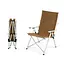 Складное туристическое кресло Naturehike CNH22JU059 алюминий (Коричневый) - миниатюра 2