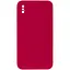 Чохол Epik Silicone Case Square Full Camera Protective AA No Logo для Apple iPhone XS Max 6.5 Червоний/Rose Red - мініатюра 1