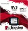 Накопитель SSD Kingston m.2 NVMe 500GB NV3 NVMe 2230 PCIe 4.0 x4 3D NAND 512 480 (SNV3SM3/500G) - миниатюра 3