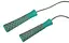 Скакалка PowerPlay 4206 Jump Rope PRO+ Серо-мятная 2,75 м (PP_4206_Grey/Mint) - миниатюра 4