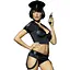 Еротичний костюм Obsessive Police Set S/M - мініатюра 1