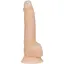 Фалоімітатор Addiction Naked Dual Density Silicone Dong 8" 20 см тілесний - мініатюра 1