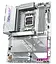 Материнська плата Gigabyte X870E AORUS ELITE WIFI7 ICE (X870E AORUS ELITE WIFI7 ICE) (Socket AM5, AMD X870E, ATX) - мініатюра 2