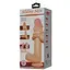 Фалоімітатор Baile Sliding Skin Bendable 10.2'' 26 см тілесний - мініатюра 11