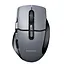 Беспроводная игровая мышь MEETION BTM001 с RGB подсветкой 2.4G+Bluetooth серая - миниатюра 1