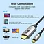Кабель Vention USB 3.1 Type-C M - HDMI M 1.5m 4K 60 Гц Thunderbolt 3 HDCP2.2 PVC Black - мініатюра 6