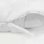 Наволочка 50х70 см микрофибра белого цвета 326918 - миниатюра 5