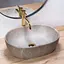 Умивальник Rea Lara beige накладний REA-U9887 - мініатюра 2