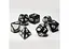 Набор кубиков Transparent 7 Dice Set - Black , 7 шт. (g7dtran10) - миниатюра 4