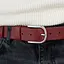 Ремень женский темно-красный кожаный HC-3452 (125 см) - миниатюра 6