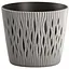 Горшок с кашпо для растений 2в1 Prosperplast Sandy Round 17 л серый - миниатюра 1