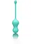 Вагінальні кульки з вібрацією Romp Cello, 18.2 см (бірюзовий) - мініатюра 2