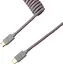 Кабель Keychron Type-A/Type-C Coiled Cable Grey (CABG_KEYCHRON) - мініатюра 2