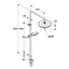 Душова система Kludi Freshline 3S Dual Shower System без змішувача 6709005-00 - мініатюра 4