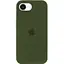 Чехол Silicone Case для Apple iPhone 16e Dark Olive AA [136633] - миниатюра 1