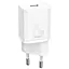 Сетевое зарядное устройство 3A/25W с входом Type-C BASEUS Super Si кабель Type-C универсальная зарядка для телефона Белый - миниатюра 2