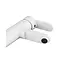 Змішувач для умивальника Plamix RAUL-001-A white PM0651, Білий - мініатюра 5