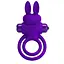 Эрекционное кольцо Pretty Love Ring Bunny III 9.7х4.0 см фиолетовый - миниатюра 3