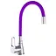 Смеситель для кухни Wezer SOP4-R045-PURPLE с гибким изливом фиолетовый Цветной - миниатюра 1