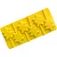 Силіконова форма для льодяників і цукерок на паличці "Зірка", Kitchen Master Жовтий 87460 - мініатюра 5