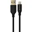 Кабель Proove Jelly Silicone USB-A to Lightning 1m Black (CCJS20001101) [130737] - миниатюра 2