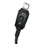 Кабель Baseus Unbreakable Series Fast Charging Data Cable USB to iP 2.4A 2m Cluster Black - мініатюра 5