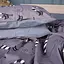 Комплект постельного белья MirSon Ranforce Elite Night cats 2x160x220 см (2200011152394) - миниатюра 2