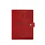Кожаная обложка-портмоне для военного билета 15.0 красная - миниатюра 6