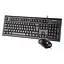 Комплект (клавиатура + мышь) A4Tech KRS-8572 USB Black (KRS-8572 Black) - миниатюра 2