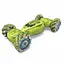 Радиоуправляемая трюковая машина JD 155-18 A-02, управление браслетом, музыка, акум. 3.7V, пульт 2.4GHz, зеленый - миниатюра 1